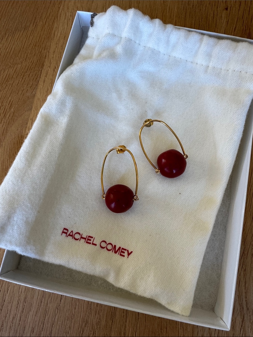 NEW! Rachel Comey Arabica Earrings in Rust